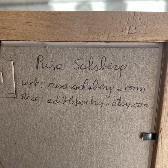 Framed Card Print by Artist Risa Salsberg - Picture 4 of 4